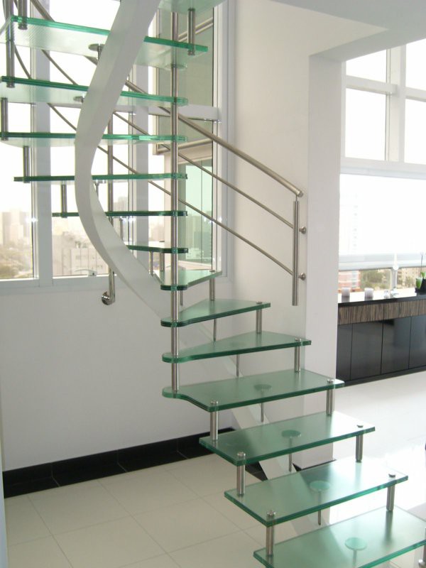 contemporary-modern-curved stairs - 14