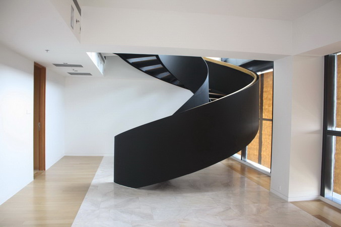 contemporary-modern-curved stairs - 16