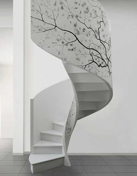 contemporary-modern-curved stairs - 21