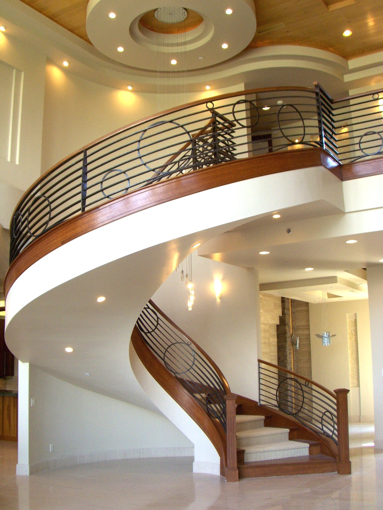 contemporary-modern-curved stairs - 23
