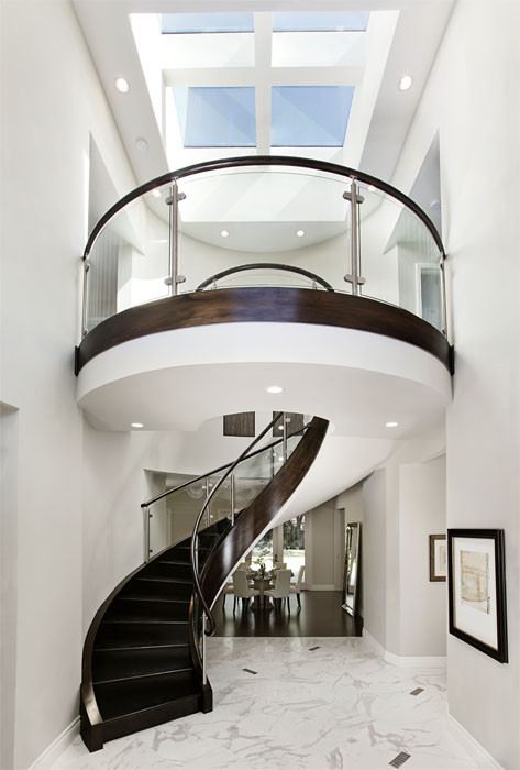 contemporary-modern-curved stairs - 26