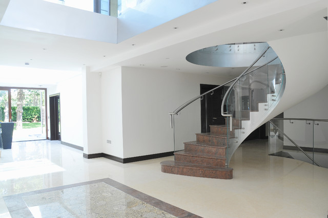 contemporary-modern-curved stairs - 39