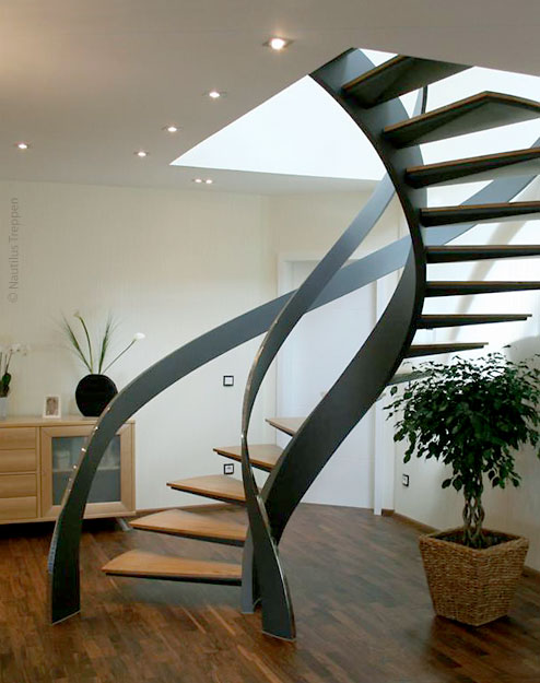contemporary-modern-curved stairs - 60