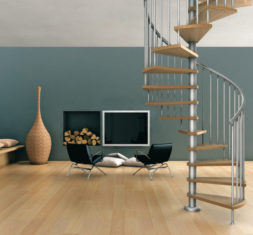 contemporary-modern-curved stairs - 9
