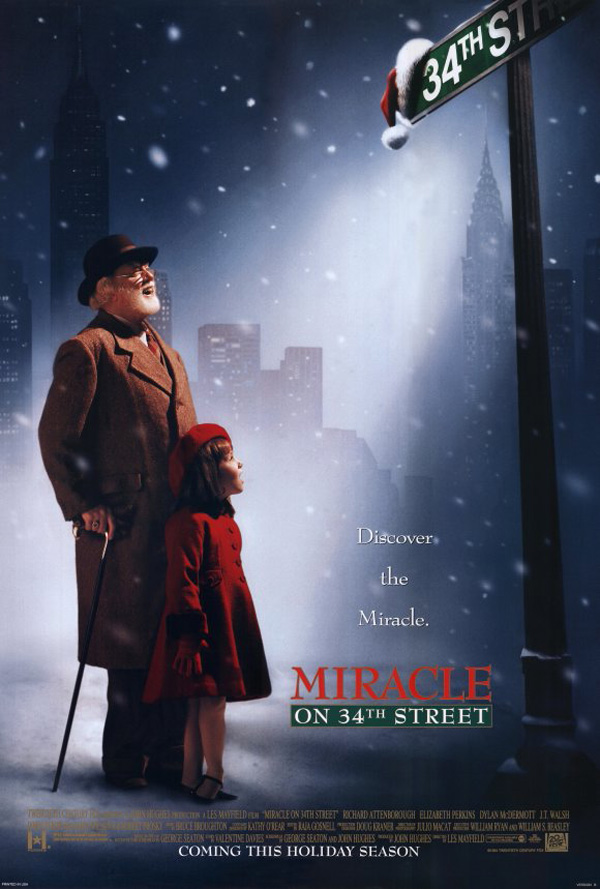 Miracle on 34th Street (1998) -christmas family movie