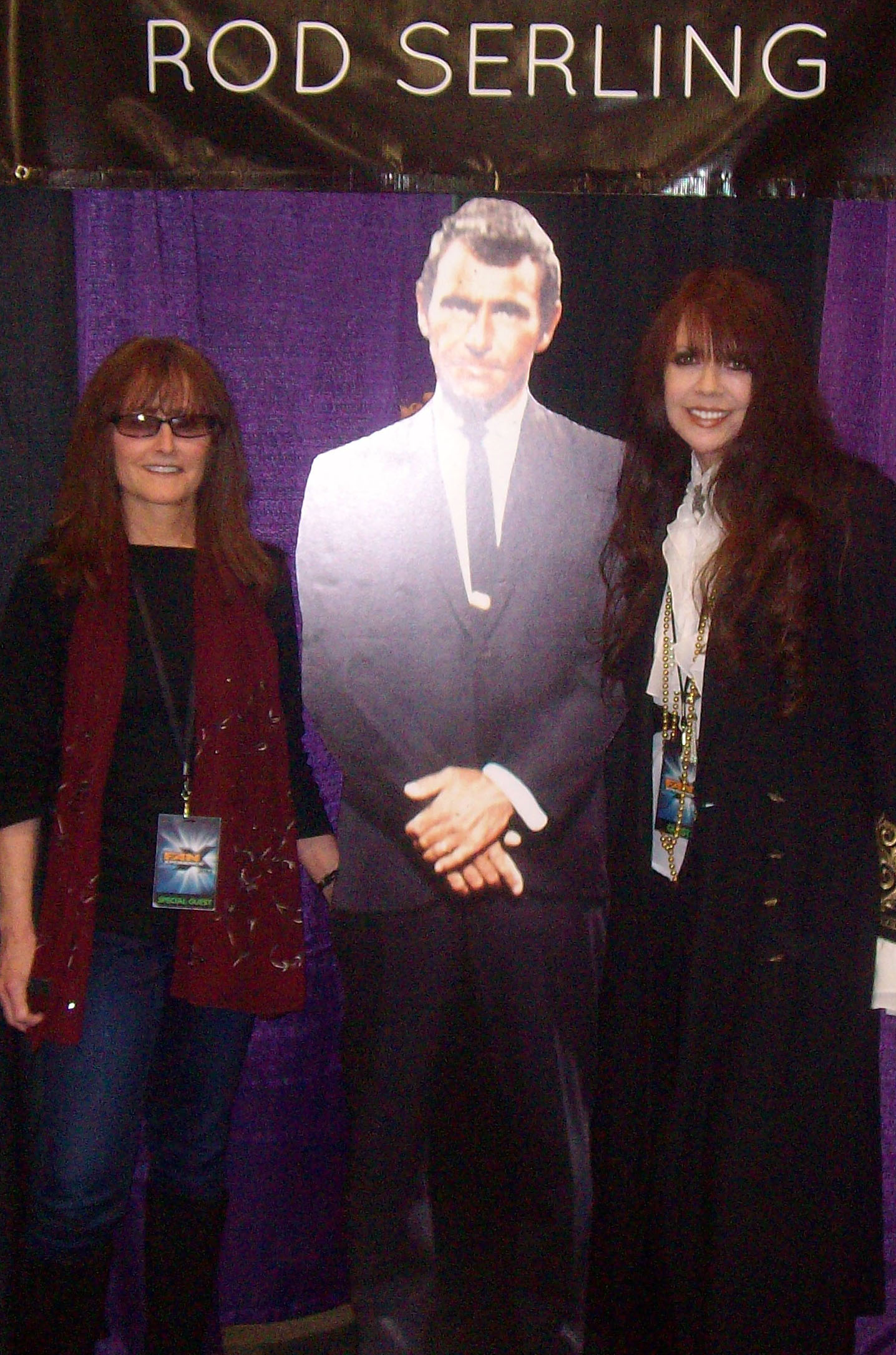 Twilight Zone - Rod Serling's daughter, Anne Serling and Deborah Reed - Special guests at Comic Con