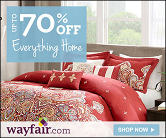 Wayfair Spring Sale - Everything Home!