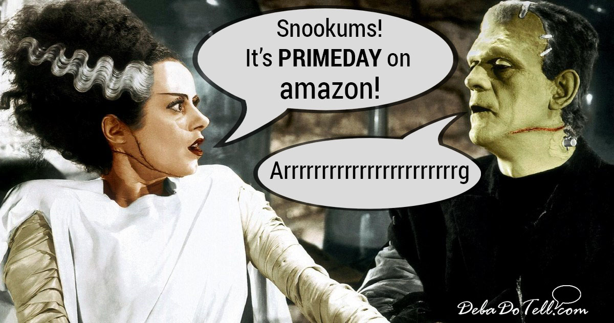 Amazon Prime Day -Frankenstein's Bride Wants to Shop!