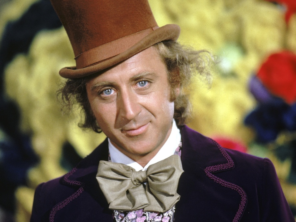 Actor Gene Wilder as Willy Wonka in Willy Wonka