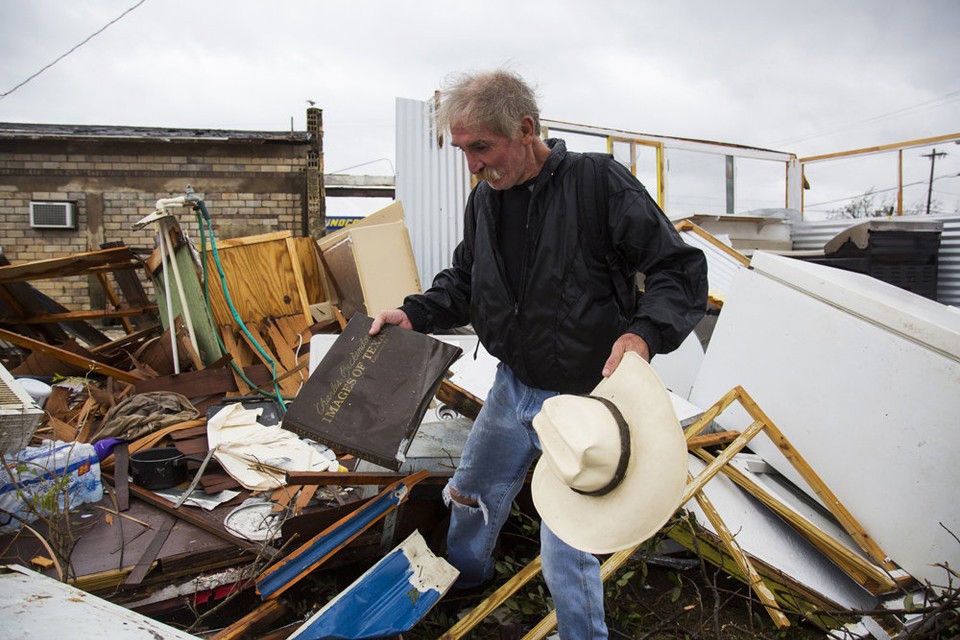 Tropical Storm - Hurricane Harvey Devastation Credit: John Shear, National Desk